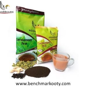 Benchmark Ooty Cardamom Tea 250gm/500gm – Nilgiri Cardamom Blended Tea