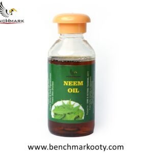 Benchmark Ooty Neem Oil 100ml – Pure cold-pressed neem oil for skin, hair and scalp care
