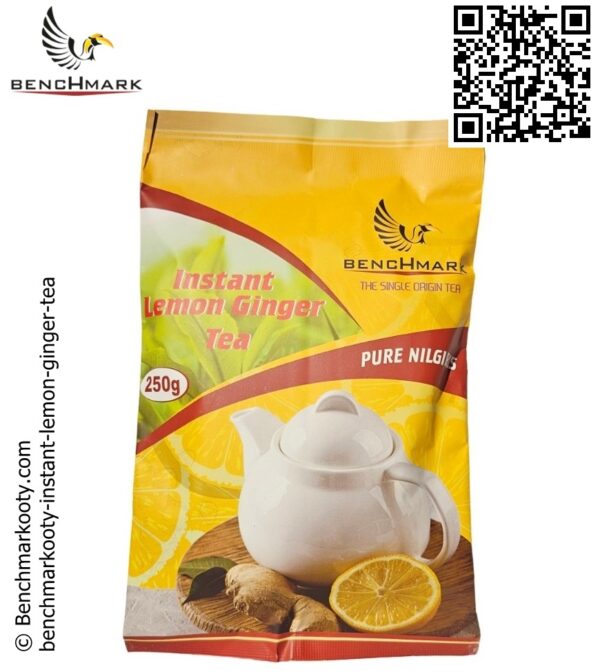 Benchmark Ooty instant lemon ginger tea for a refreshing and invigorating drink