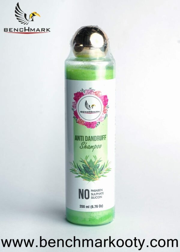 Benchmark Ooty Anti Dandruff Shampoo 200ml – Herbal Nilgiri Haircare