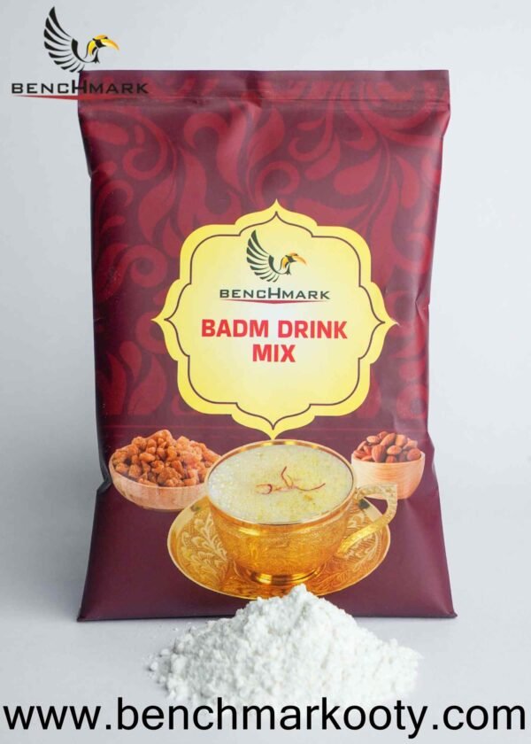 BENCHMARK Badam Drink Mix – Premium Almond-Based Beverage for Health & Wellness