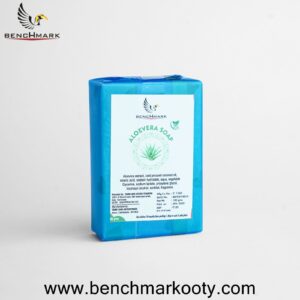Benchmark Ooty Aloevera Soap 100gm – Natural Nilgiri Soap with Herbal Aloe Vera