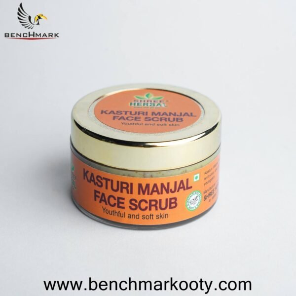 Benchmark Ooty Kasturi Manjal Face Scrub 50gm