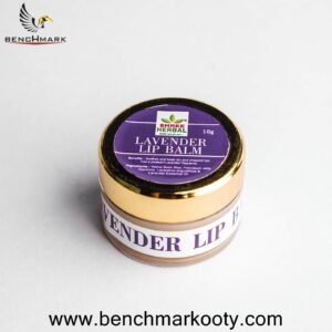 Lavender Lip Balm 10gm – Herbal Moisturizing Lip Care by Benchmark Ooty