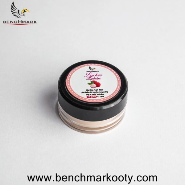 Lychee Lip Balm 10gm – Natural Lip Care from Benchmark Ooty