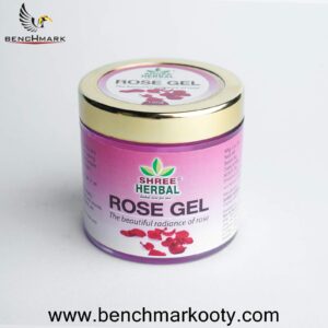 Benchmark Ooty Rose Gel – Natural Nilgiri Herbal Gel for Glowing Skin