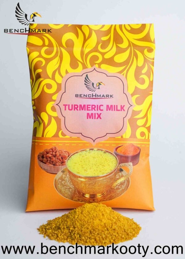 BENCHMARK Turmeric Milk Mix – Premium Golden Latte Blend for Immunity & Wellness