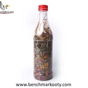 Natural roots bottle for hair 250ml by Benchmark Ooty made with herbal roots and leaves for healthy hair